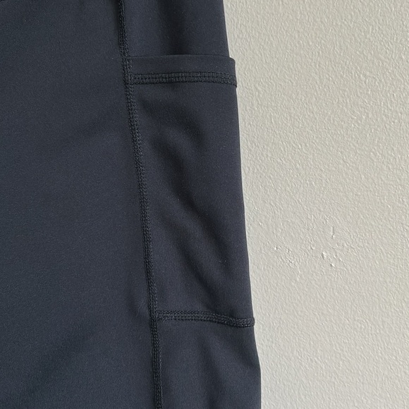 Target brand black women's bike shorts with pockets. Great condition. Size M - Picture 2 of 5